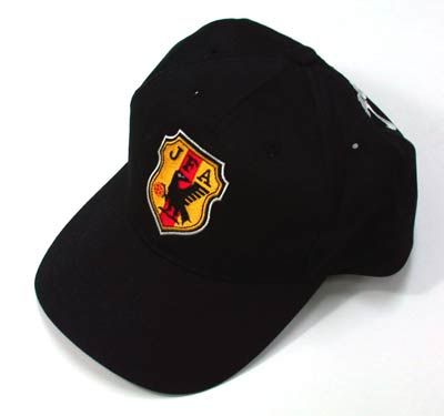 JFA JAPANキャップ（ブラック）JFA JAPANロゴ刺繍キャップ/帽子